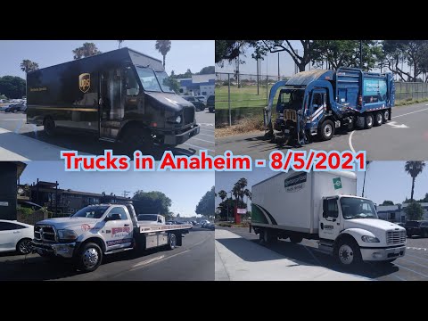 Trucks in Anaheim - 8/5/2021