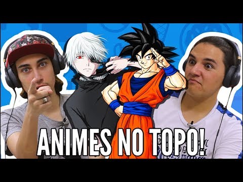 JOVENS REAGEM A ANIMES NO TOPO - 7 MINUTOZ - NERD HITS