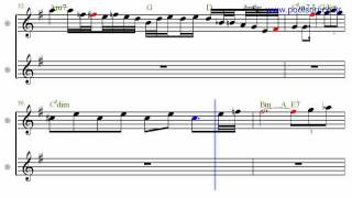Over The Rainbow - Bb Tenor/Soprano Sax Sheet Music [ kenny g ]