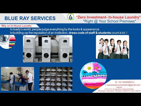 School Laundry Equipment with Service