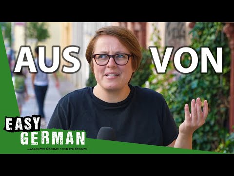 When to Use 'aus' vs. 'von' | Super Easy German 204
