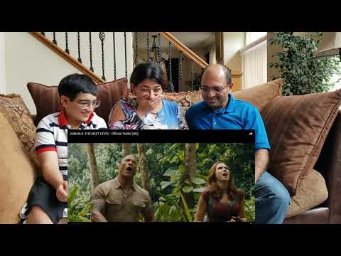 JUMANJI 3: THE NEXT LEVEL | Dwayne Johnson | Trailer Reaction and Review |Indian Youtuber In America Video