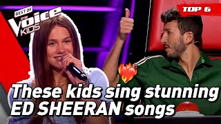 Best of ED SHEERAN on The Voice Kids | Top 6