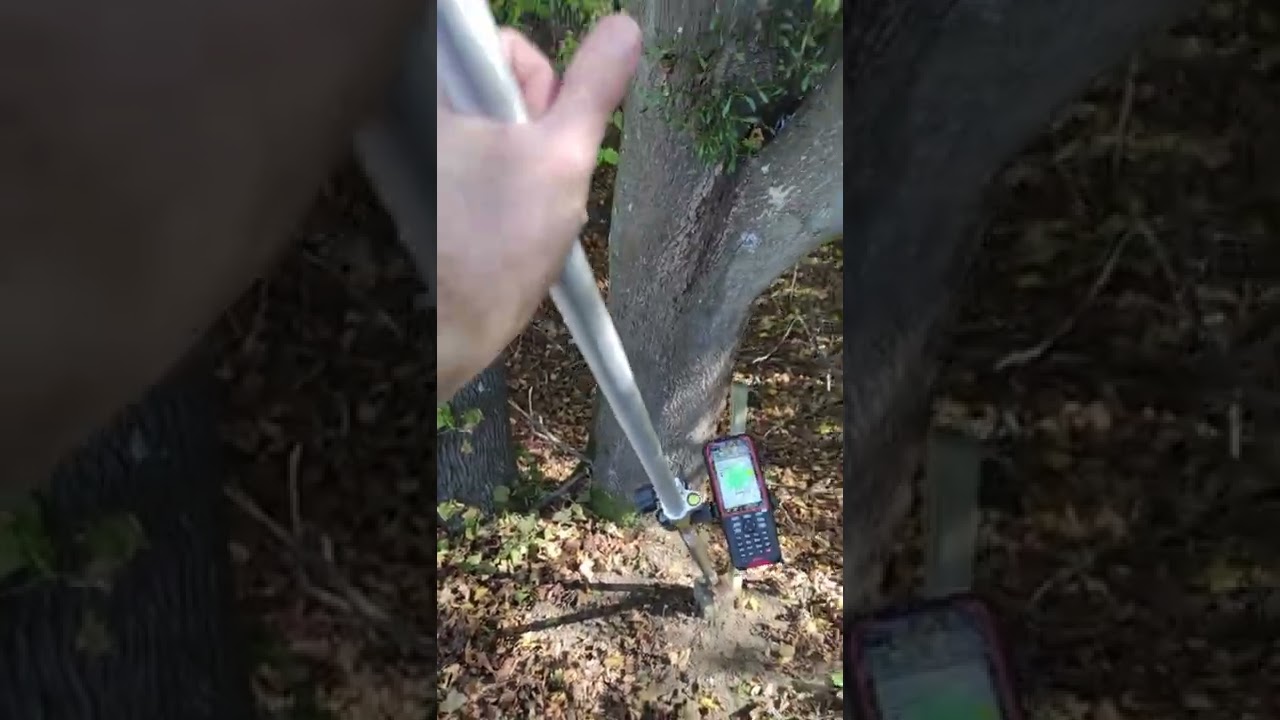 Gps Tersus oscar Fixe dans une forêt très dense