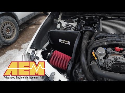 AEM Cold Air Intake Install on 2018 WRX