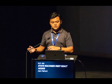 State Machines Meet React Hooks - Zain Fathoni | JSConf.Asia 2019