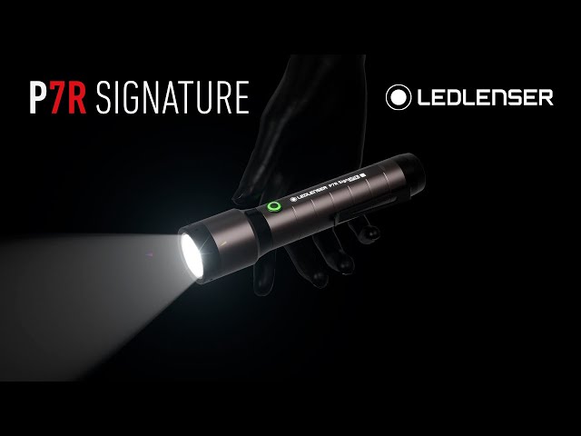 ▷ Linterna LED recargable con zoom 2000Lm P7R Signature