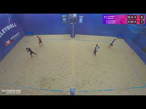 18:05 A. Kandyba / I. Korenev - A. Antonenko / I. Laponohov 25.11.2022 | Winners Beach Volleyball