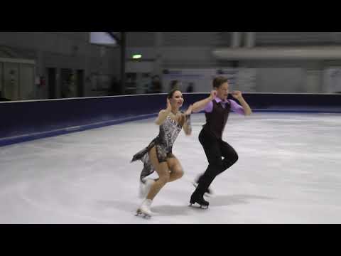 Michelle KONOV & Maksemilian DUBOV Cup of Germany 2020 Ice Dance Juniors / Rhythm Dance