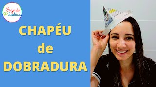 Aprenda a fazer um CHAPÉU de DOBRADURA - Fazendo Leitura -