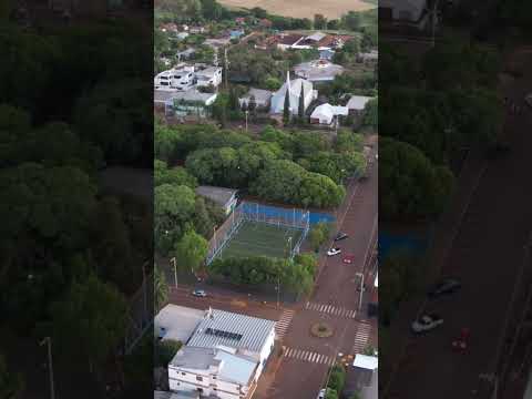Drone - Praça Carlos Chiapetta  - Chiapetta RS. #air2s