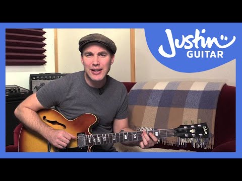 The 2 & 4 Jazz Metronome - Guitar Lesson - JustinGuitar [JA-003]