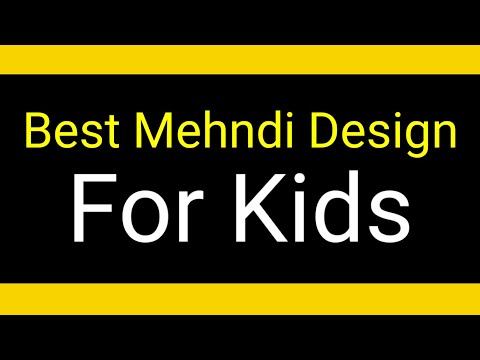 latest mehndi design for kids | kids mehndi | simrah mehndi designs