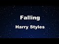 Karaoke♬ Falling - Harry Styles 【No Guide Melody】 Instrumental