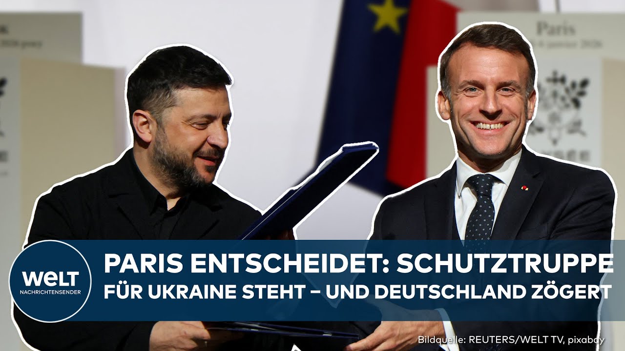 PARIS: „Wir schließen nichts aus!" – Macron und Merz beraten über Ukraine