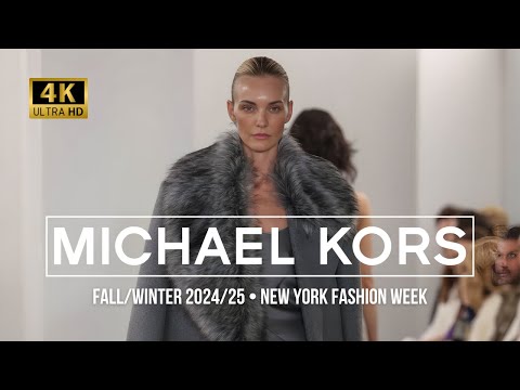 MICHAEL KORS Fall/Winter 2024/25: Innovation and Tribute to New York