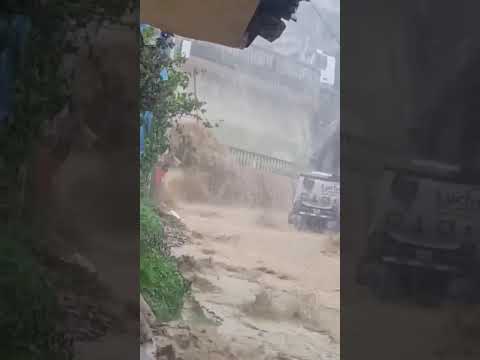 🔴 #Ayabaca, PIURA, soportó lluvias torrenciales la tarde hoy.