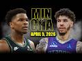 Minnesota Timberwolves Vs Charlotte Hornets Full Game Highlights April 5 2026 NBA Season