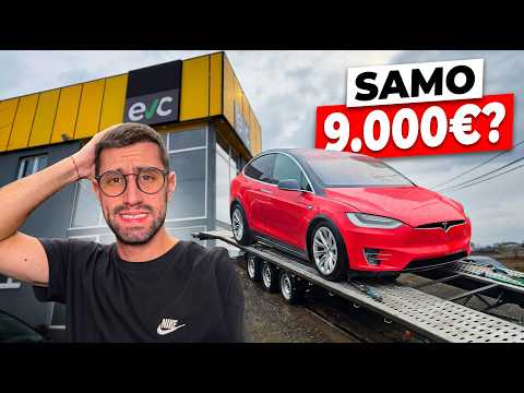 Kupio sam MRTVU Teslu Model X ispod 10.000€… da li može da se spasi?