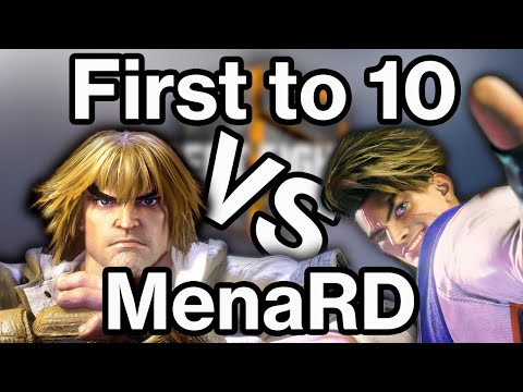 CAN I BEAT THE BEST SF6 PLAYER IN THE WORLD? - FT10 AGAINST MenaRD
