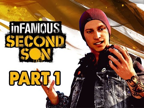 inFamous: Second Son Walkthrough Part 1 - Aftermath (PS4 1080p Commentary)