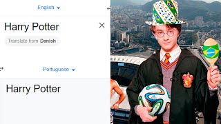 Harry Potter in different languages meme | Part 2