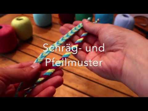 Freundschaftsbänder Schräg- und Pfeilmuster