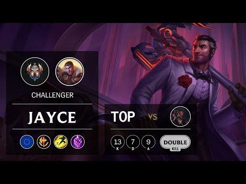 Jayce Top vs Lucian - EUW Challenger Patch 9.24