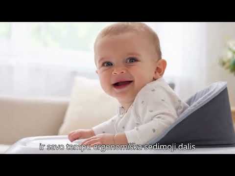 Kūdikių vaikštynė Tavalax „First Steps Pro“, su reguliuojamu aukščiu video