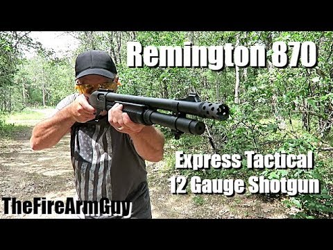 Remington 870 Express Tactical 12 Gauge Shotgun - TheFireArmGuy