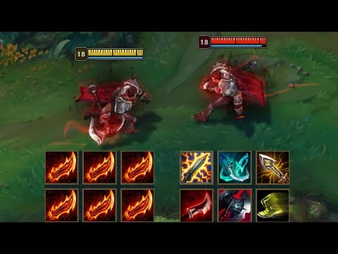 RAGEBLADE DARIUS vs 100% CRIT DARIUS FULL BUILD FIGHTS - Best 1v1 Moments