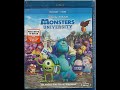 Monsters University 2013 DVD Menu Walkthrough
