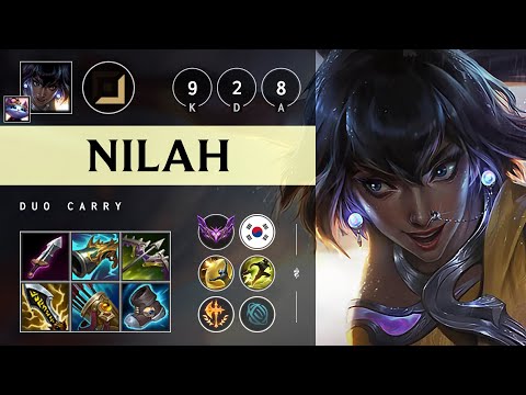 Nilah ADC vs Kai'Sa - KR Master Patch 25.09