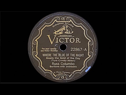 “Where the Blue of the Night” by Russ Columbo 1931