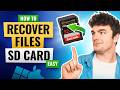 Recover Files From SD Card Deleted Or Corrupted