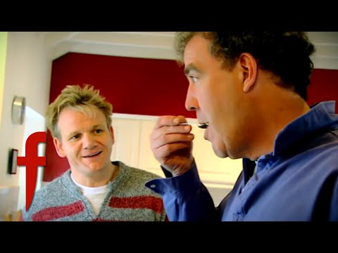 Jeremy Clarkson Learns To Cook With Gordon Ramsay | The F Word