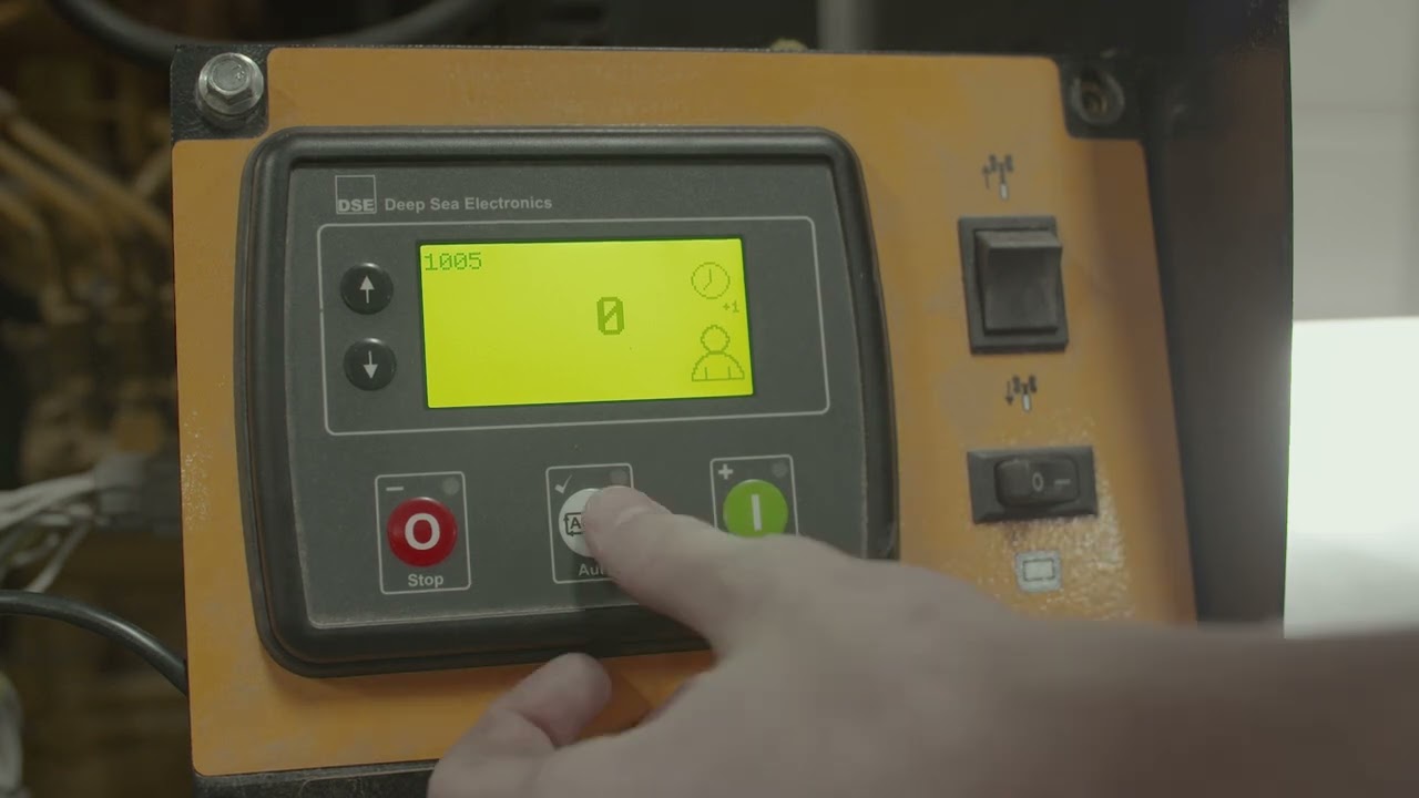 Deep Sea Electronics L401 MKII Controller AutoStart Scheduling Tutorial Video