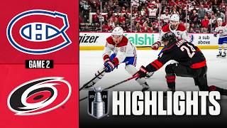 Canadiens vs. Hurricanes | NHL Playoff Highlights | Game 2 | May 23, 2026