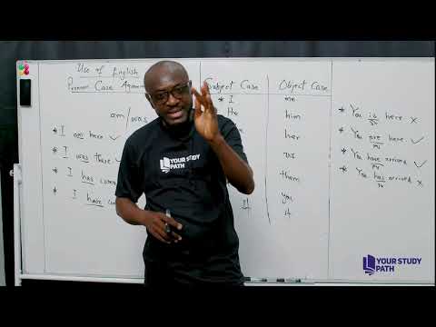 BEST  PRONOUN CASE AGREEMENT ENGLISH LANGUAGE 2026 JAMB WAEC CLASS TUTORIAL YOUR STUDY PATH