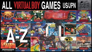 All Virtual Boy Games A-Z - 22 GAMES - Compilation