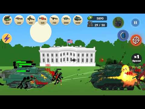 Stickman World War 🔥 Play online