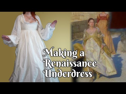 I Make a Historical Princess Dress | Ever After Italian Renaissance 1490s Gamurra - Part 3
