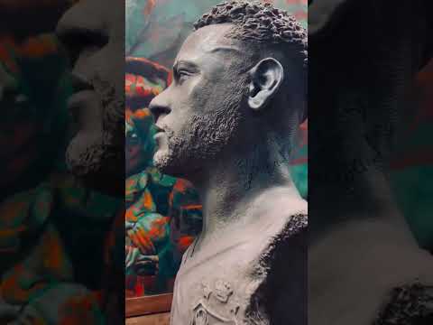 VEJA O PROCESSO DE CRIAÇÃO DO BUSTO DO NEYMAR! #shorts