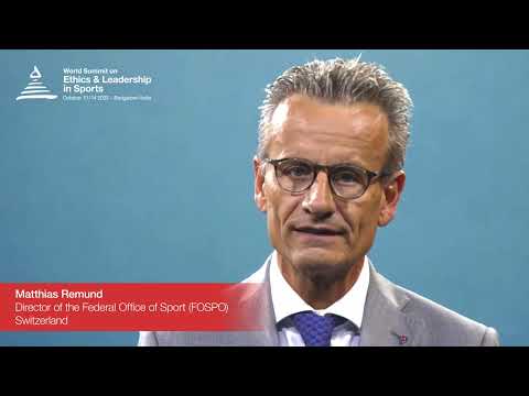 Matthias Remund - Director of the Federal Office of Sport (FOSPO) in Switzerland