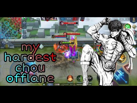 Solo gameplay chou offlane this is my hardest #chouofflane