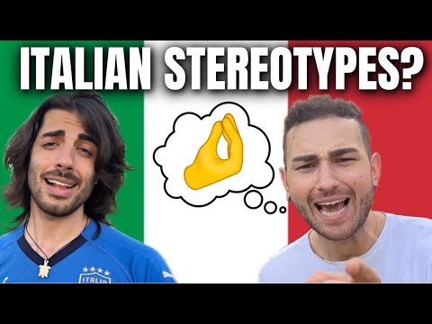FAKE ITALIAN STEREOTYPES
