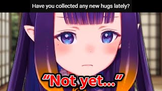 Ina almost completed her hug collection(?)