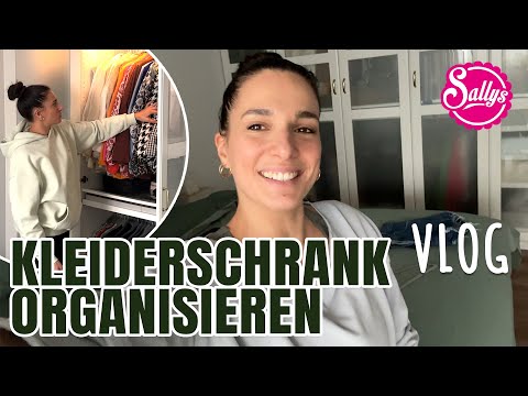 Kleiderschrank organisieren & ausmisten (Sommer zu Winterkleidung) Umzugs Vlog PART 3