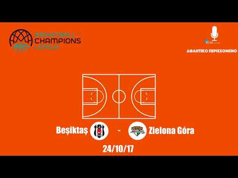BCL BESIKTAS - ZIELONA GORA 24/10/17