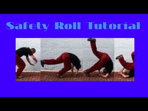 Safety Roll- Parkour Tutorial Re-upload